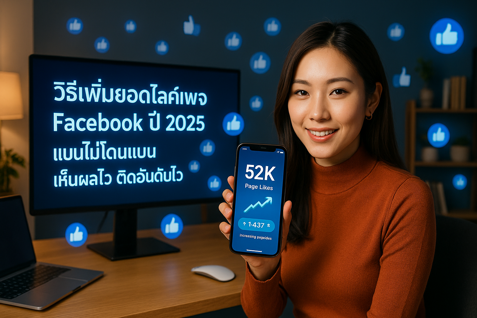 เพิ่มยอดไลค์เพจ Facebook ด้วย Ads4u