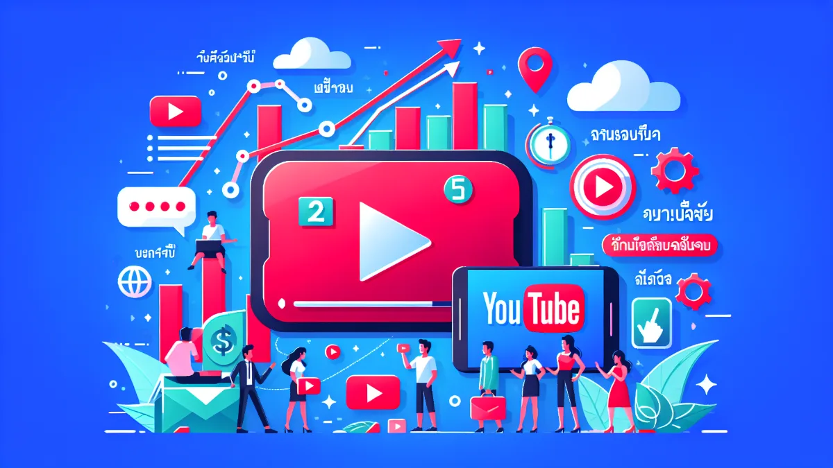 ทำช่อง YouTube ให้มีคนติดตามเยอะ: เคล็ดลับและแนวทางสู่ความสำเร็จ