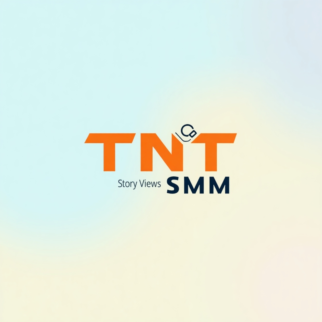 TNT SMM logo, featuring the text 'TNT' in orange and 'Story Views SMM' in blue, symbolizing the platform’s services for boosting Instagram story views and anonymous viewing.