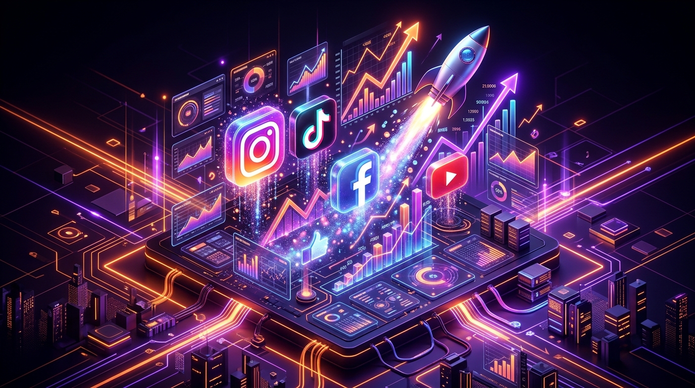 دليل المبتدئين: ما هو سيرفر SMM وكيف تختاره لزيادة متابعين حساباتك بأمان؟