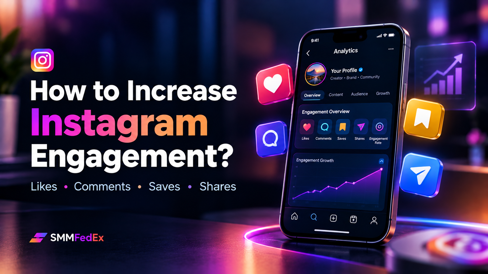 How to Increase Instagram Engagement | SMMFedEx