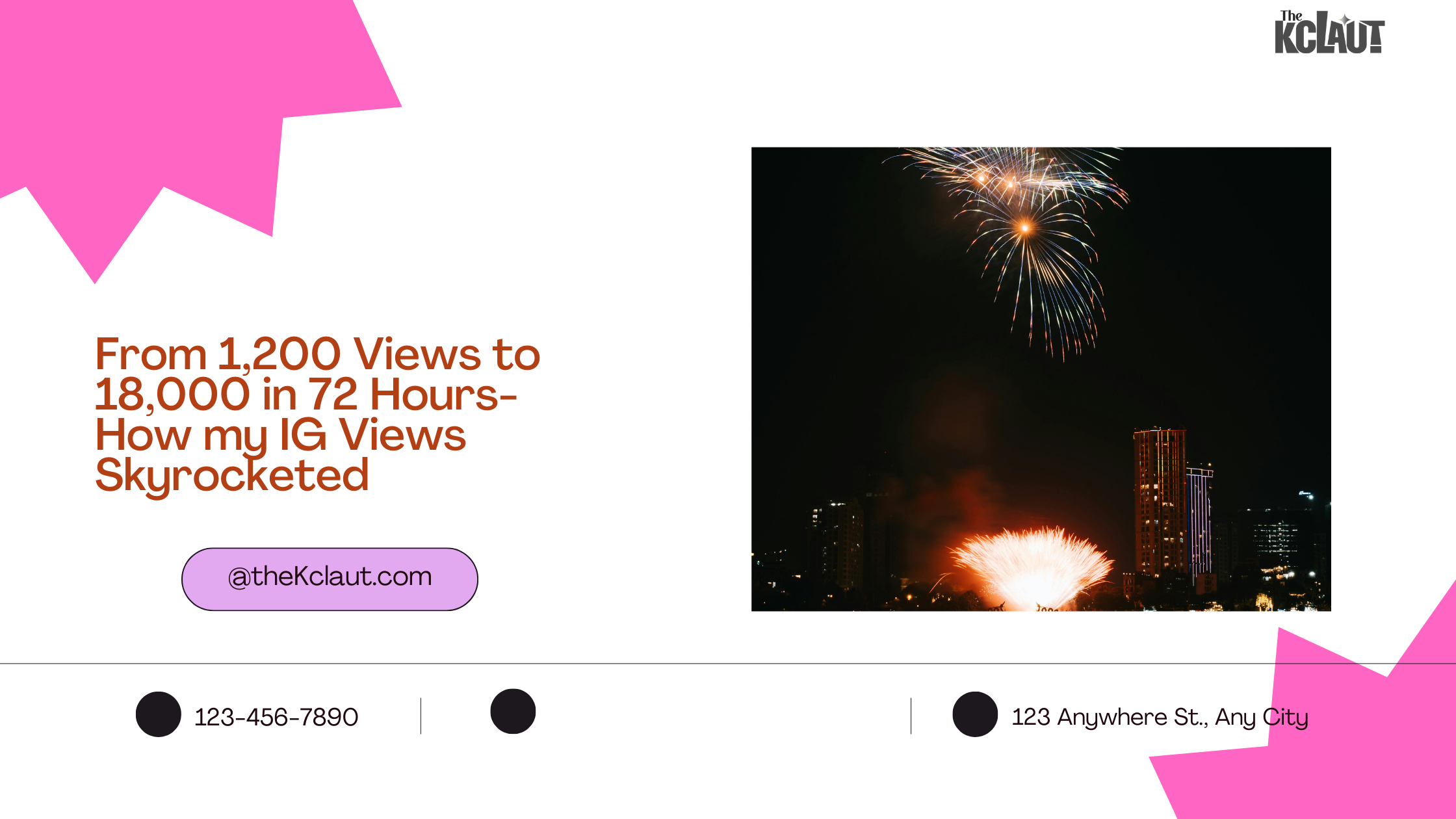  From 1,200 Views to 18,000 in 72 Hours- How my IG Views Skyrocketed using TheKclaut. 