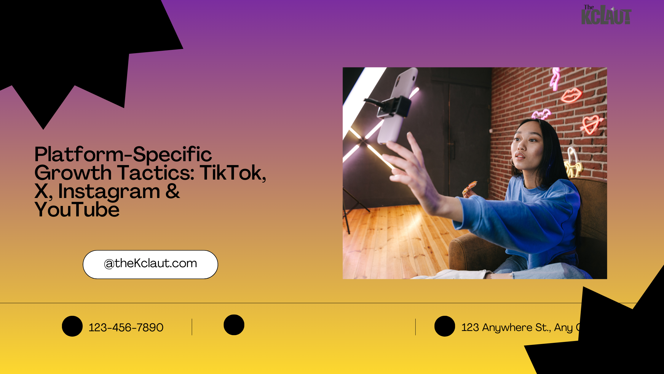 Platform-Specific Growth Tactics: TikTok, X, Instagram & YouTube
