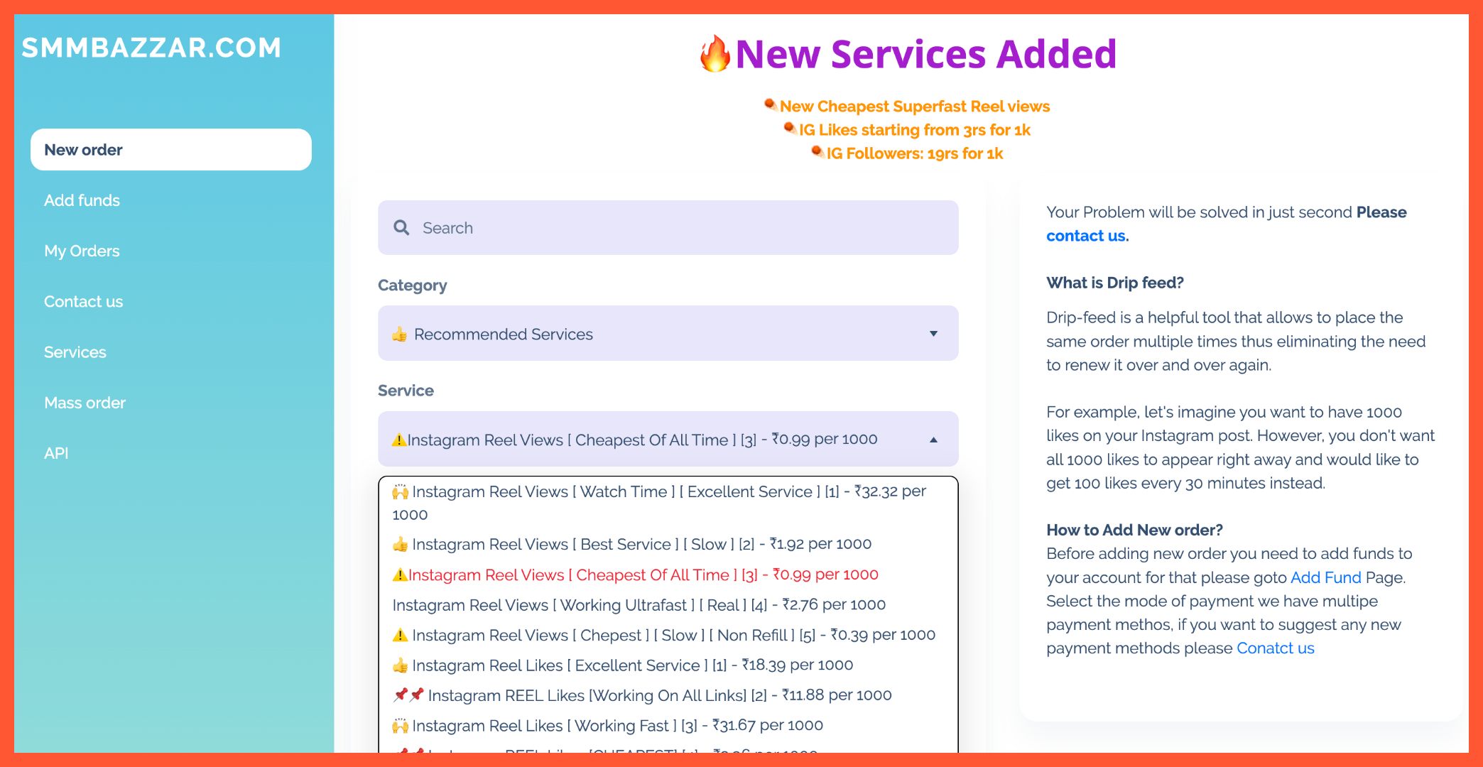 Cheap Instagram Reels Views Service India | Smmbazzar