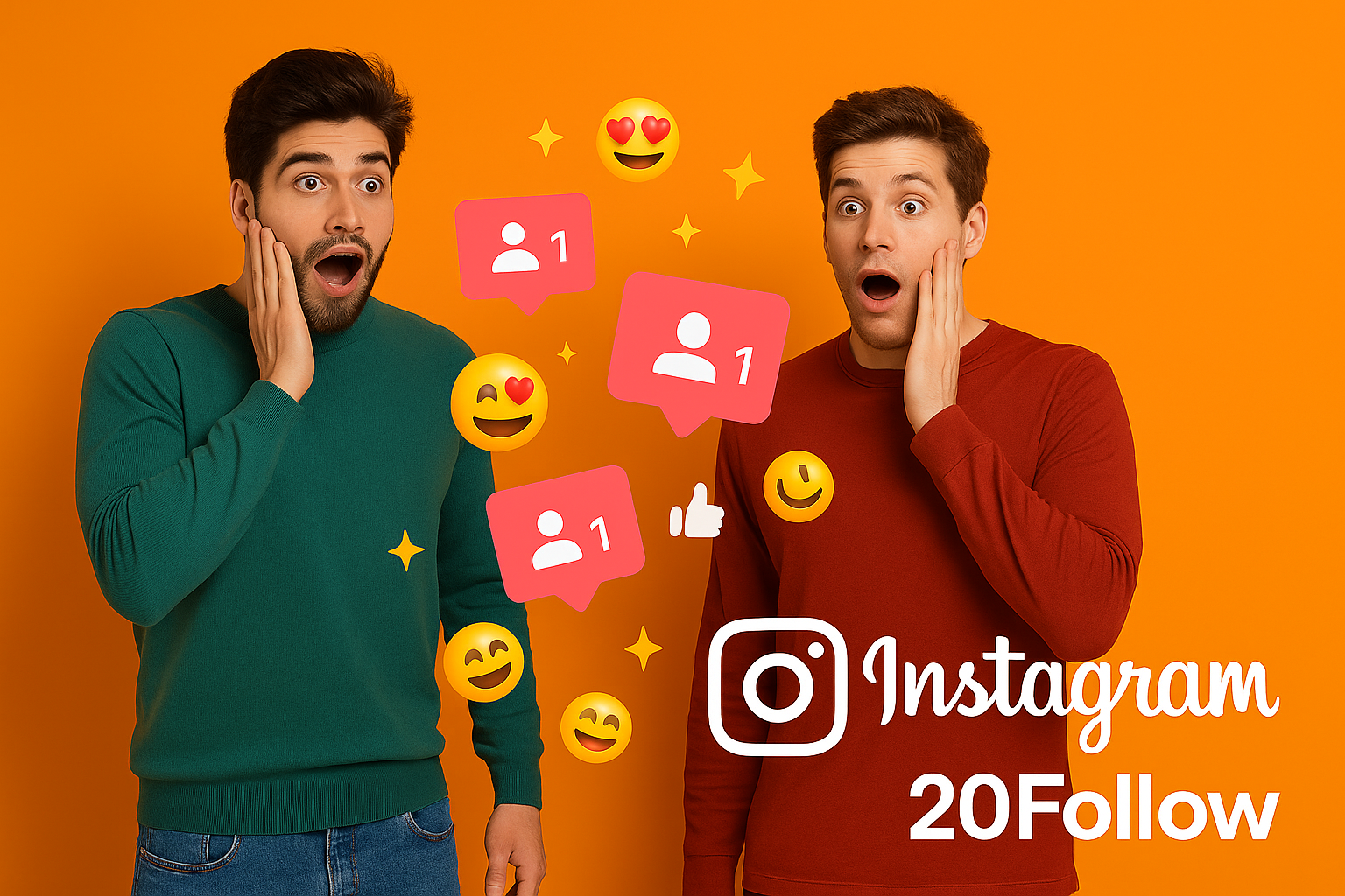 زيادة متابعين انستقرام مع 20Follow