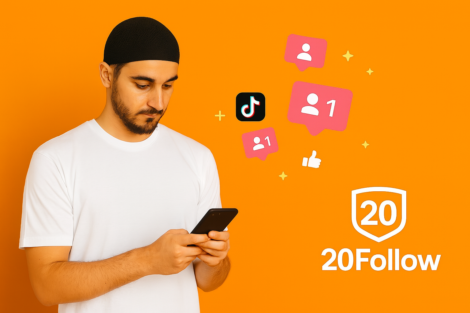 Increase TikTok Followers with 20Follow