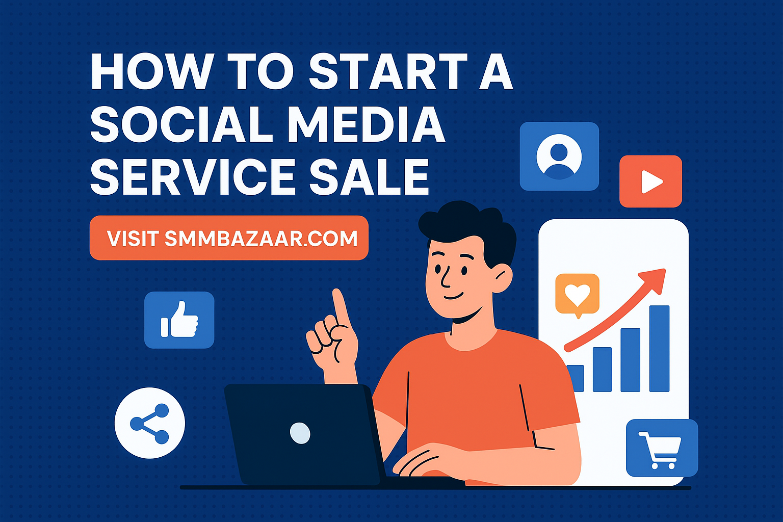 How to Start a Social Media Service Sale?