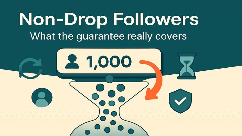 Non-Drop Instagram Followers in India: What the Guarantee Really Covers