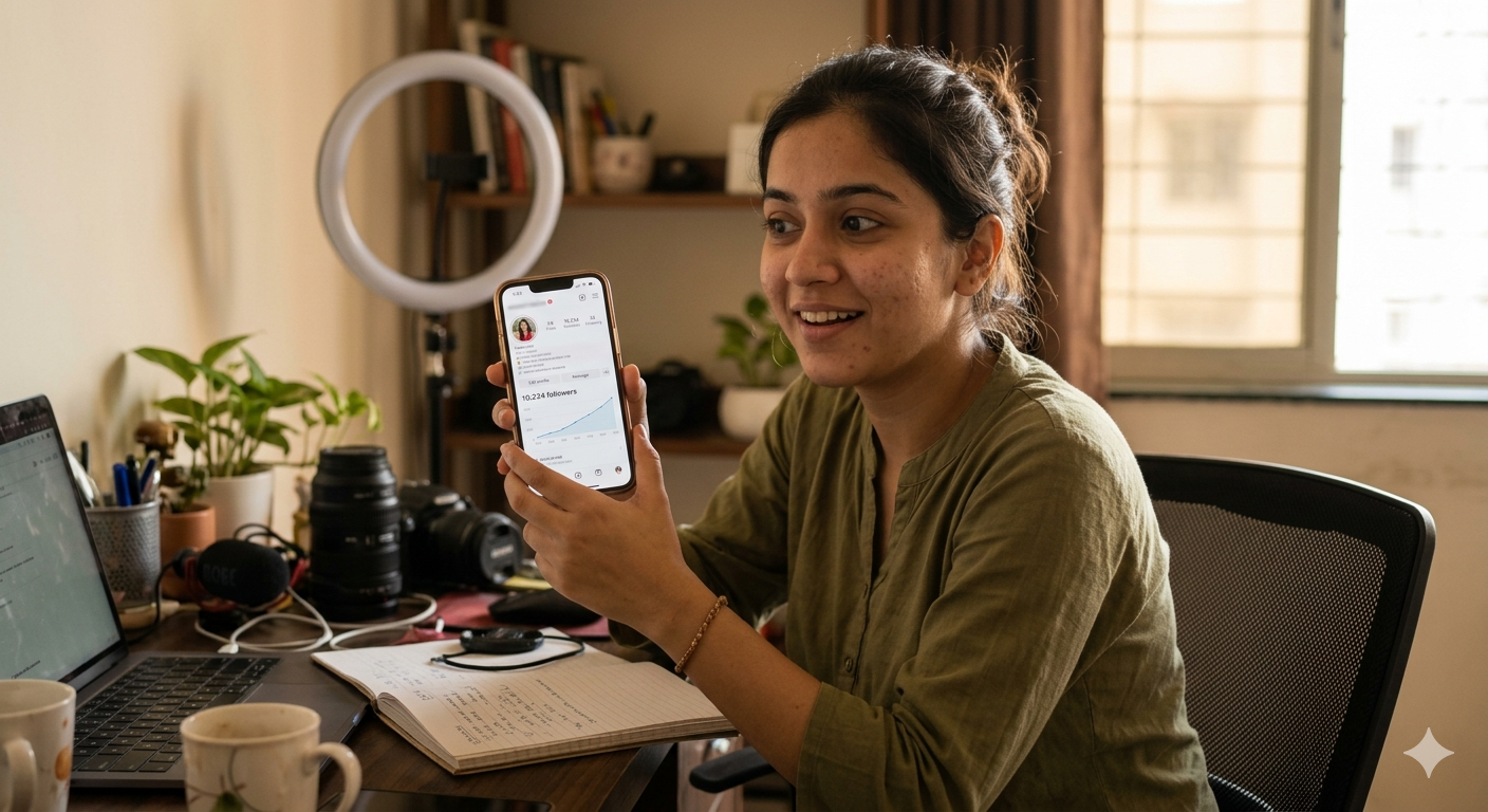 How Indian Creators Are Growing on Instagram in 2026 Without Buying Fake Followers