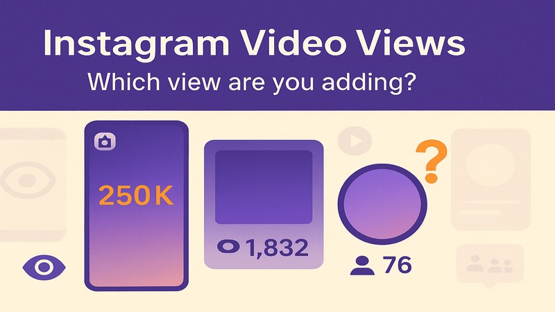 Instagram Video Views in India: Which View Are You Actually Adding?