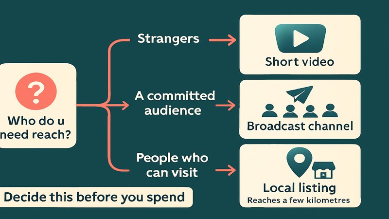 Choosing a platform by audience goal before spending — FastGrow delivers social media services for tricity creators and local business pages