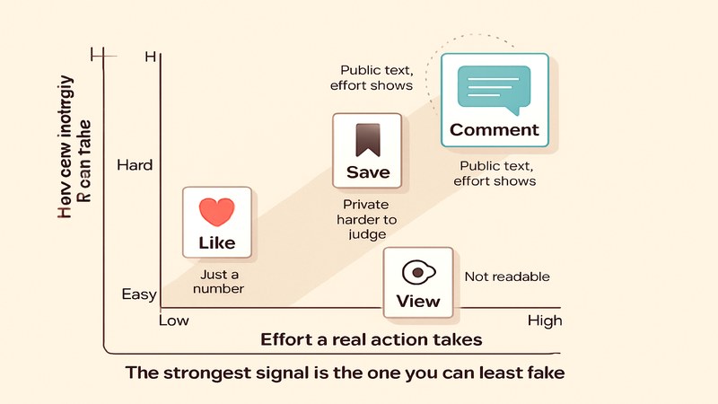 How engagement types rank by effort and fakeability with comments hardest to fake — FastGrow delivers Instagram services for creators weighing the risk