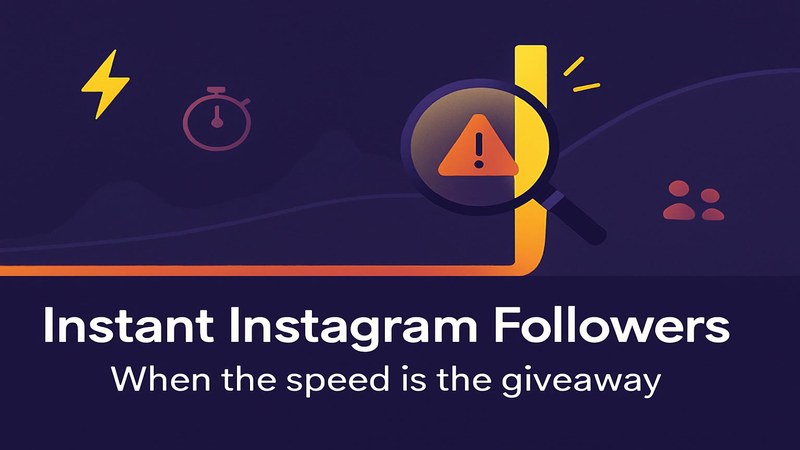 Instant Instagram Followers in India: When the Speed Is the Giveaway