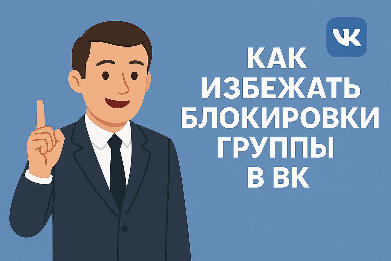 Рекомендации как избежать блокировки сообщества в ВК
