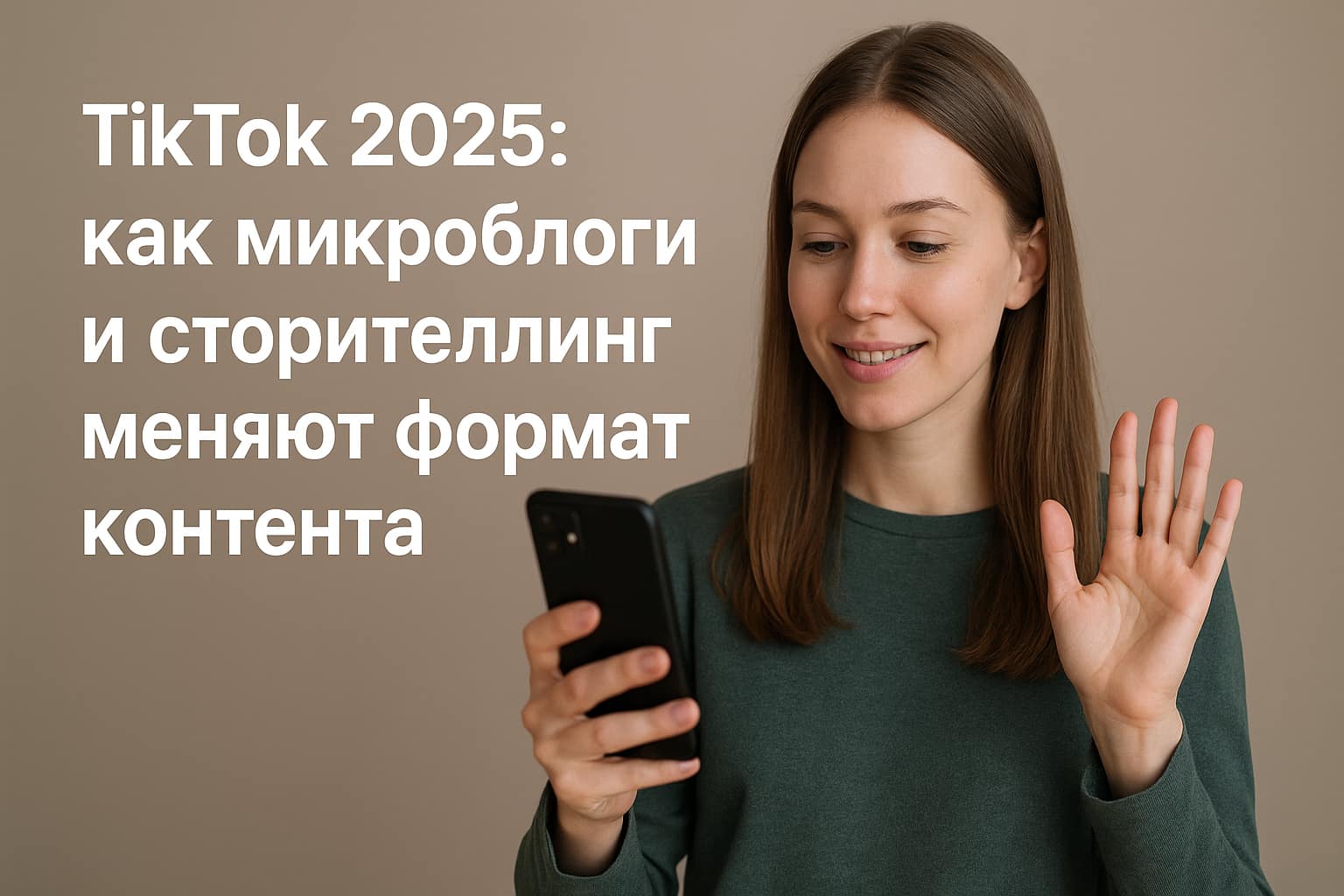 TikTok 2025: как микроблоги и сторителлинг меняют формат контента