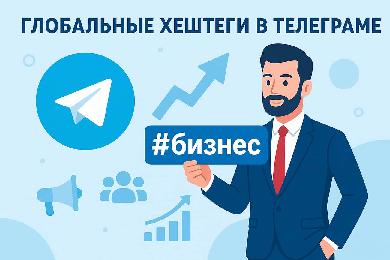 Как задействовать хештеги в ТГ для бесплатного продвижения канала