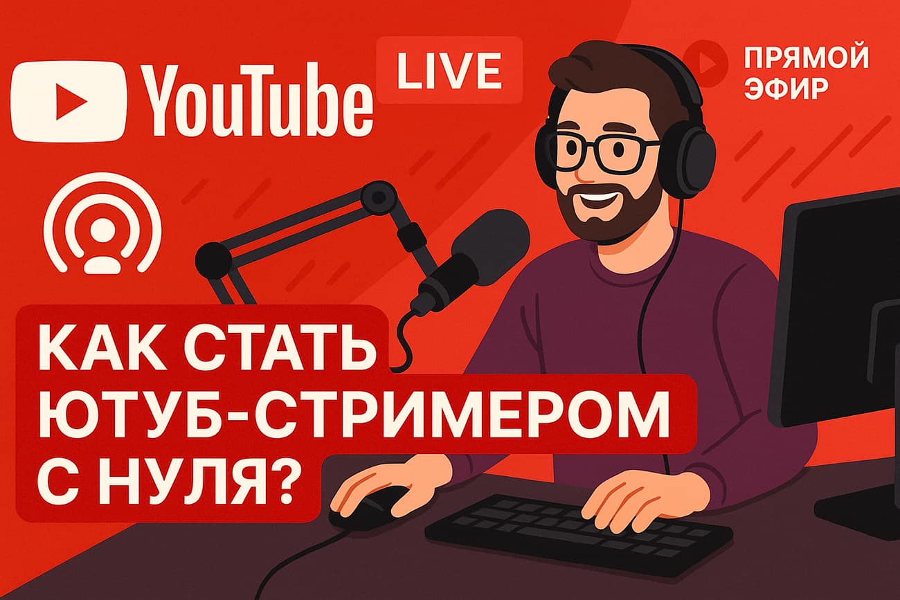 Как стать стримером с нуля и обрести популярность в Ютубе