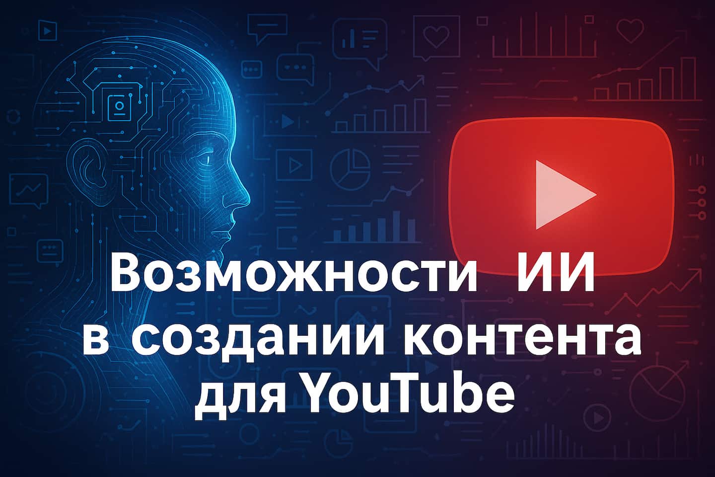 ИИ для создания контента Ютуб Создание контента
