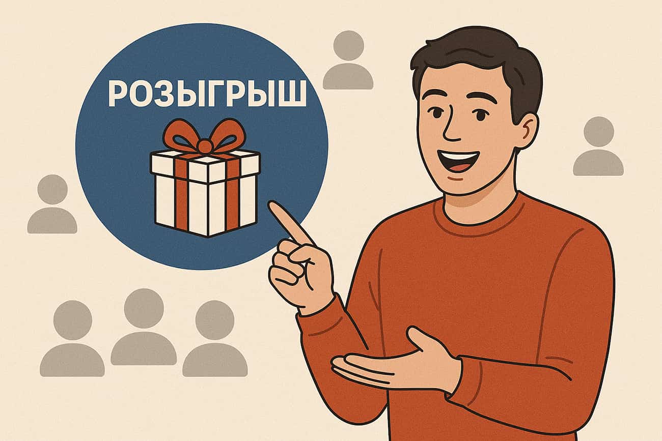 Владелец сообщества проводит розыгрыш для удержания подписчиков
