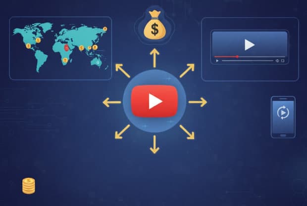 Просмотры Ютуб