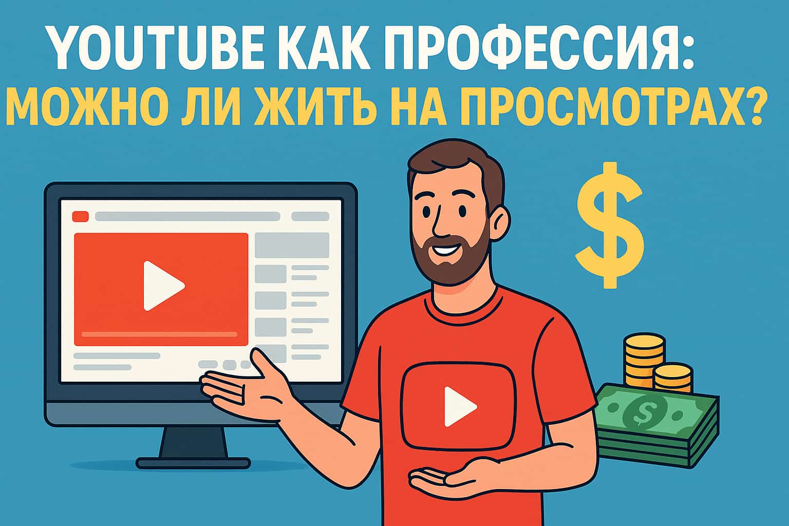 YouTube как профессия: можно ли жить на просмотрах?