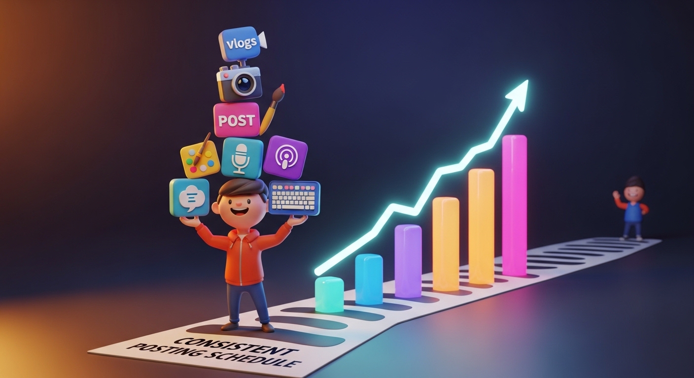A Frequência Ideal de Postagem para Crescer