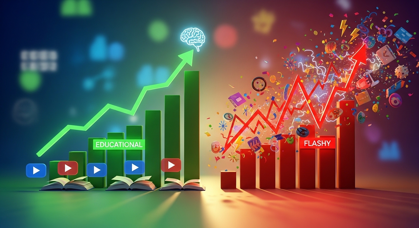 Por Que Vídeos Educativos Crescem Mais Estáveis