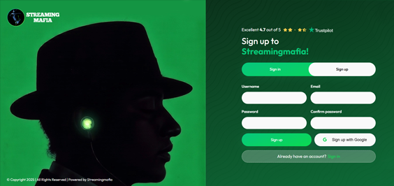 Register and Login