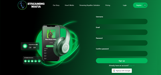 Register and Login