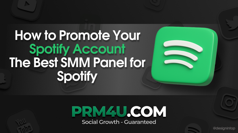 วิธีโปรโมตบัญชี Spotify ของคุณ: SMM Panel ที่ดีที่สุดสำหรับ Spotify
