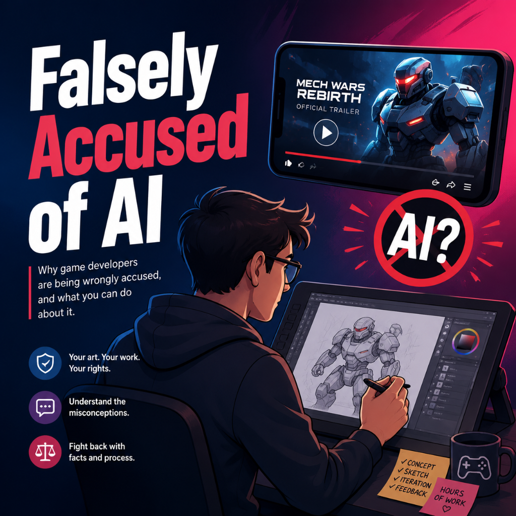 A real issue: video game developers are being accused of using AI – even when they aren't