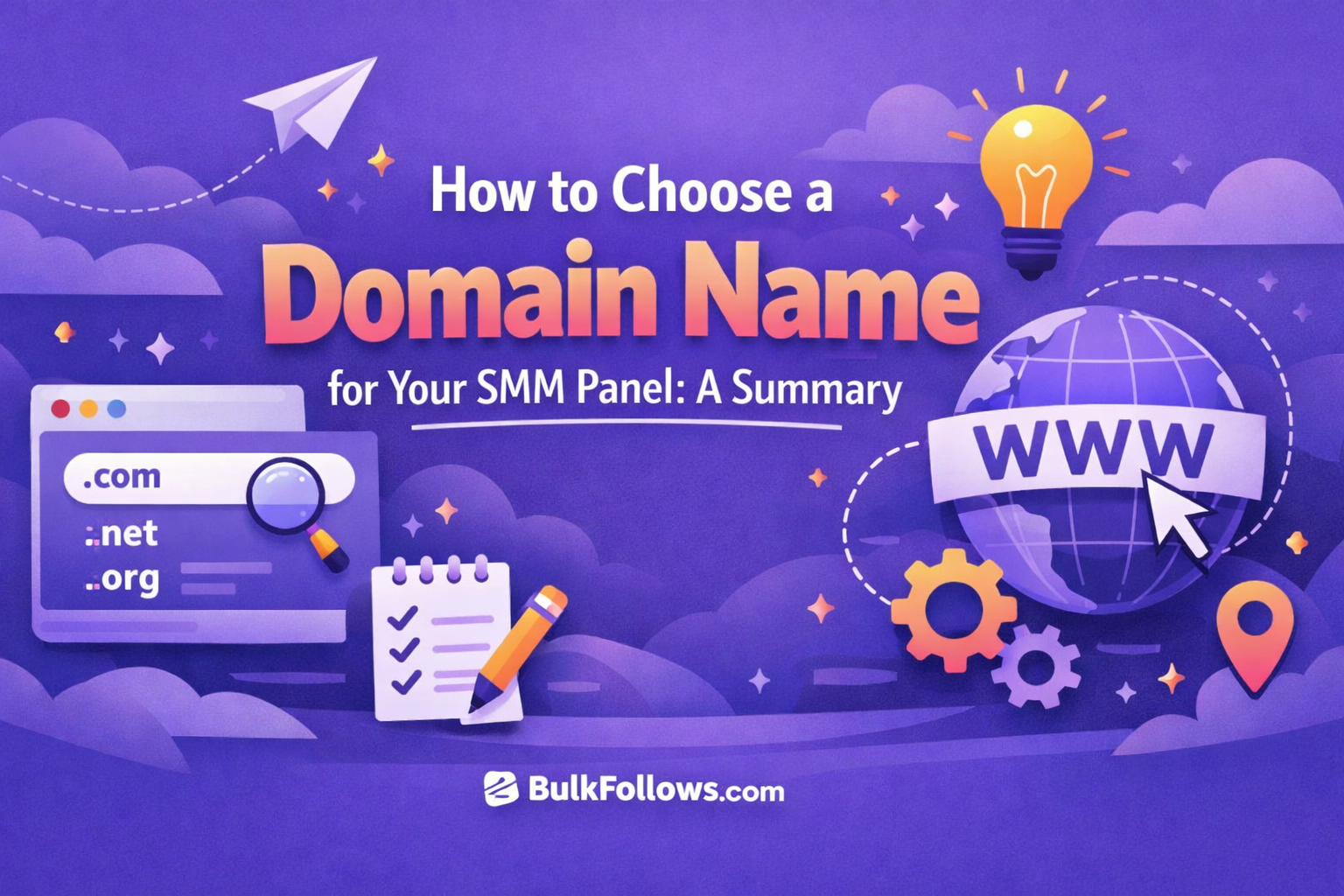 How to Choose a Domain Name for Your SMM Panel: A Summary