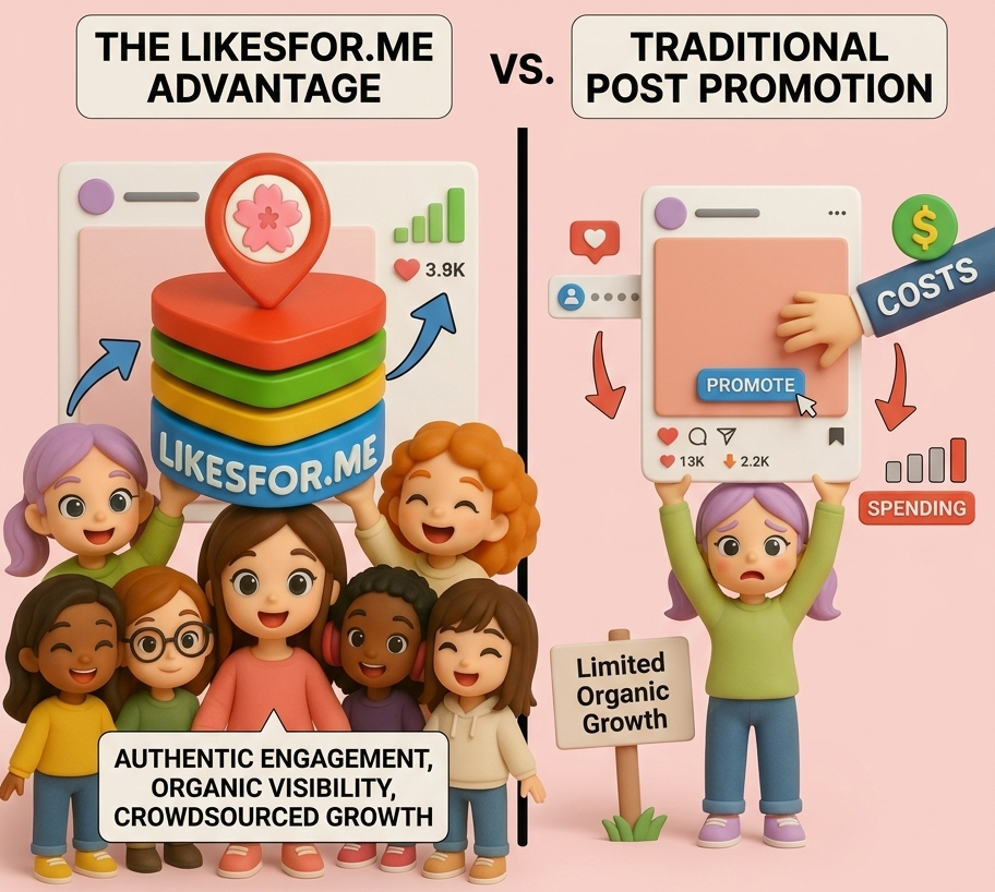Why You Should Be Using LikesFor.Me Instead of Traditional Post Promotion