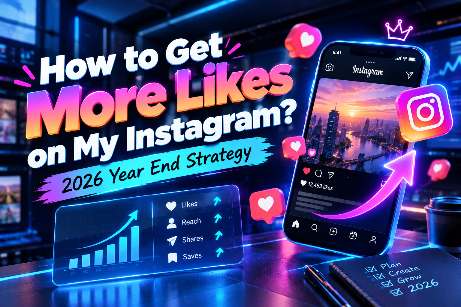 How To Get More Likes On Instagram? 2026 Year-End Instagram Likes Strategy