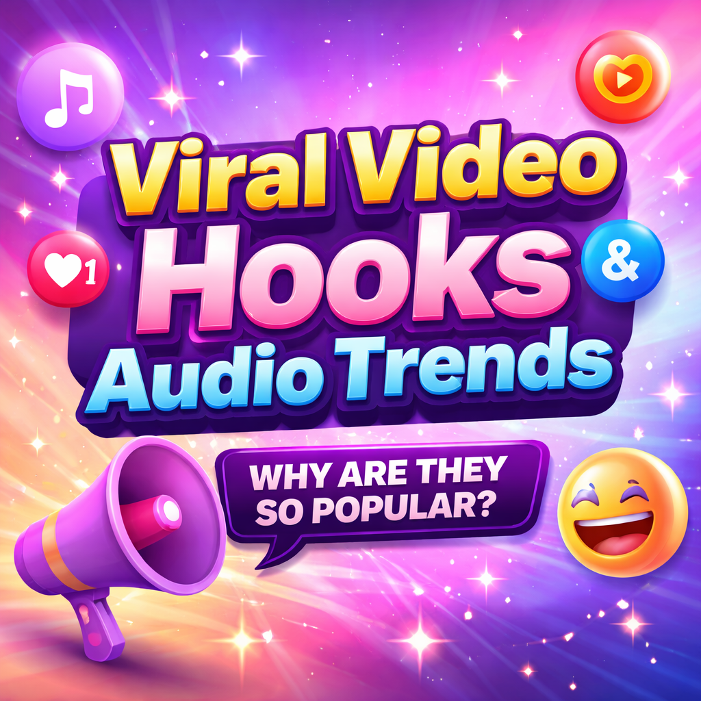 Viral Video Hooks & Audio Trends: Why Are They So Popular?