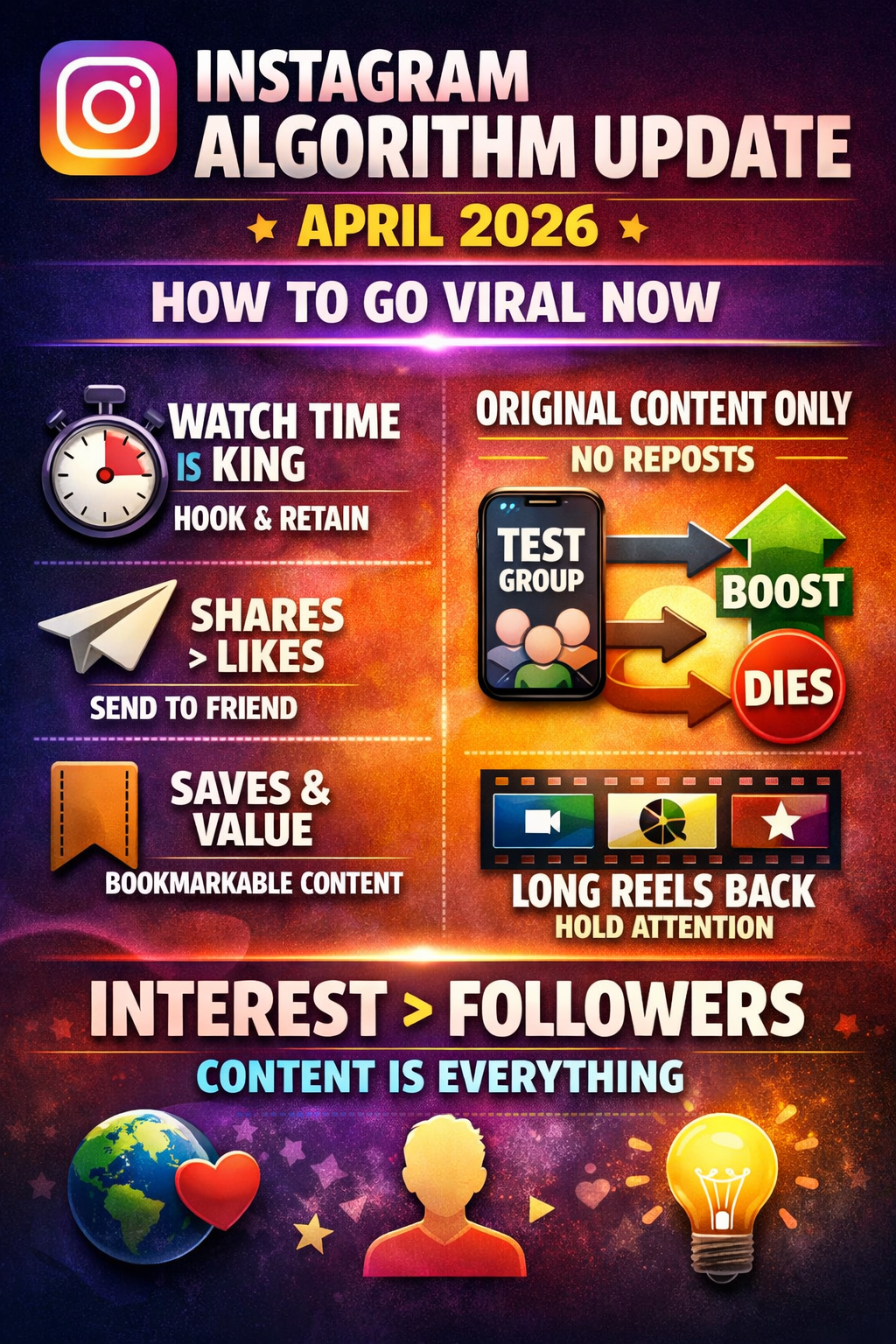 Instagram Algorithm April 2026: How It Works & How to Go Viral