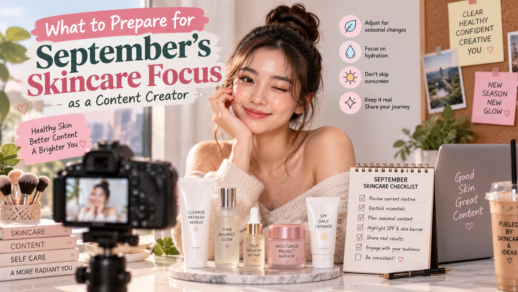 September 2026 Skincare Prep Guide for Content Creators (Ages 25‑50)
