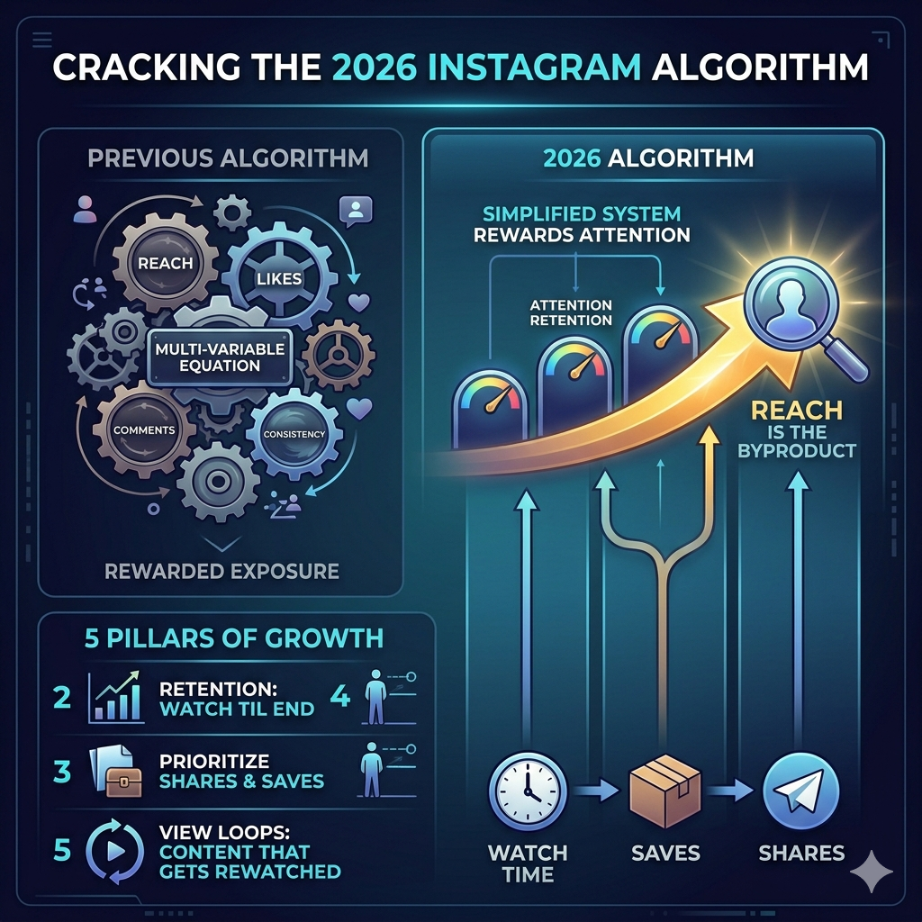 Why Instagram’s Algorithm in 2026 Is No Longer Complicated