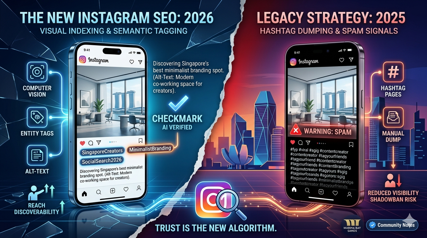 Hashtagging vs. Picture Tagging: The 2026 Instagram SEO Shift