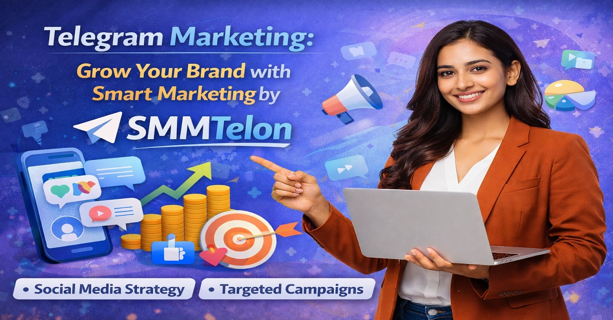 Telegram Marketing: Grow Your Brand with Smart Marketing by SMMTelon