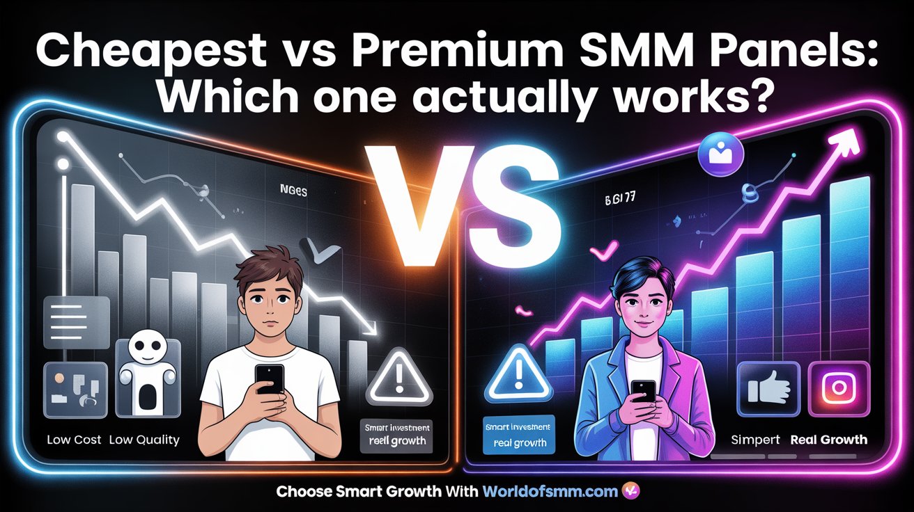 Cheapest vs Premium SMM Panels: Which One Actually Works?