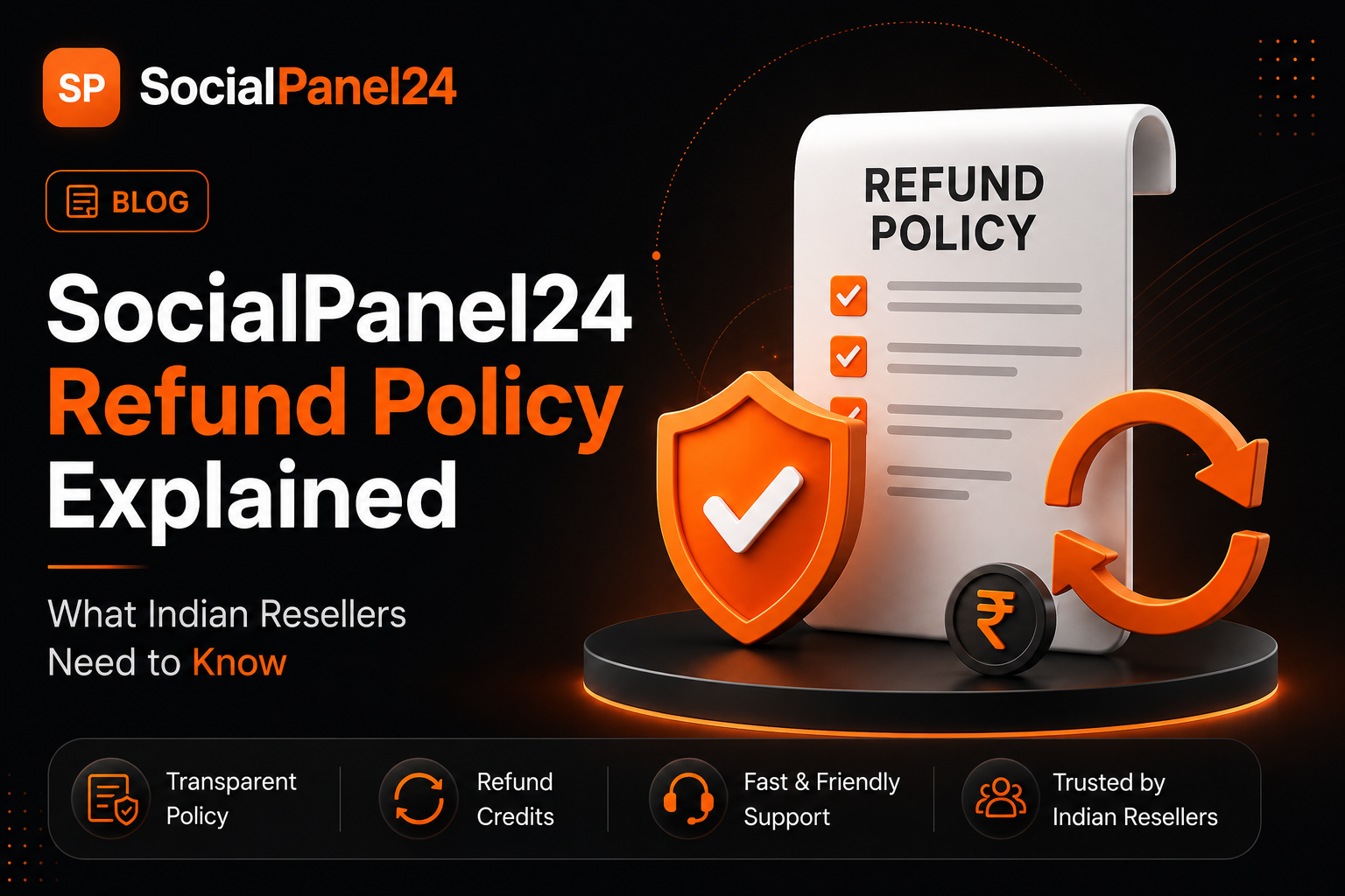 SocialPanel24 Refund Policy Explained: What Indian Resellers Need to Know