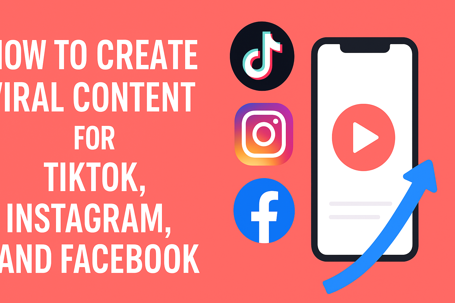 How to Create Viral Content for TikTok, Instagram, and Facebook
