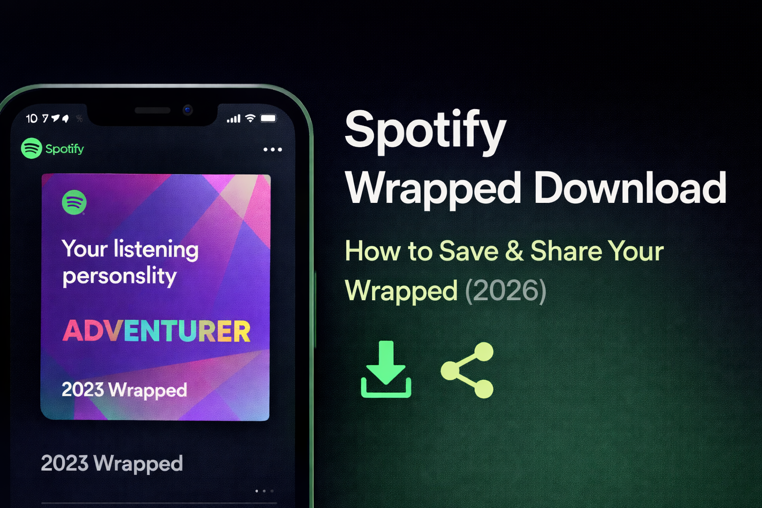 Spotify Wrapped download – how to save and share your Wrapped highlights and stats