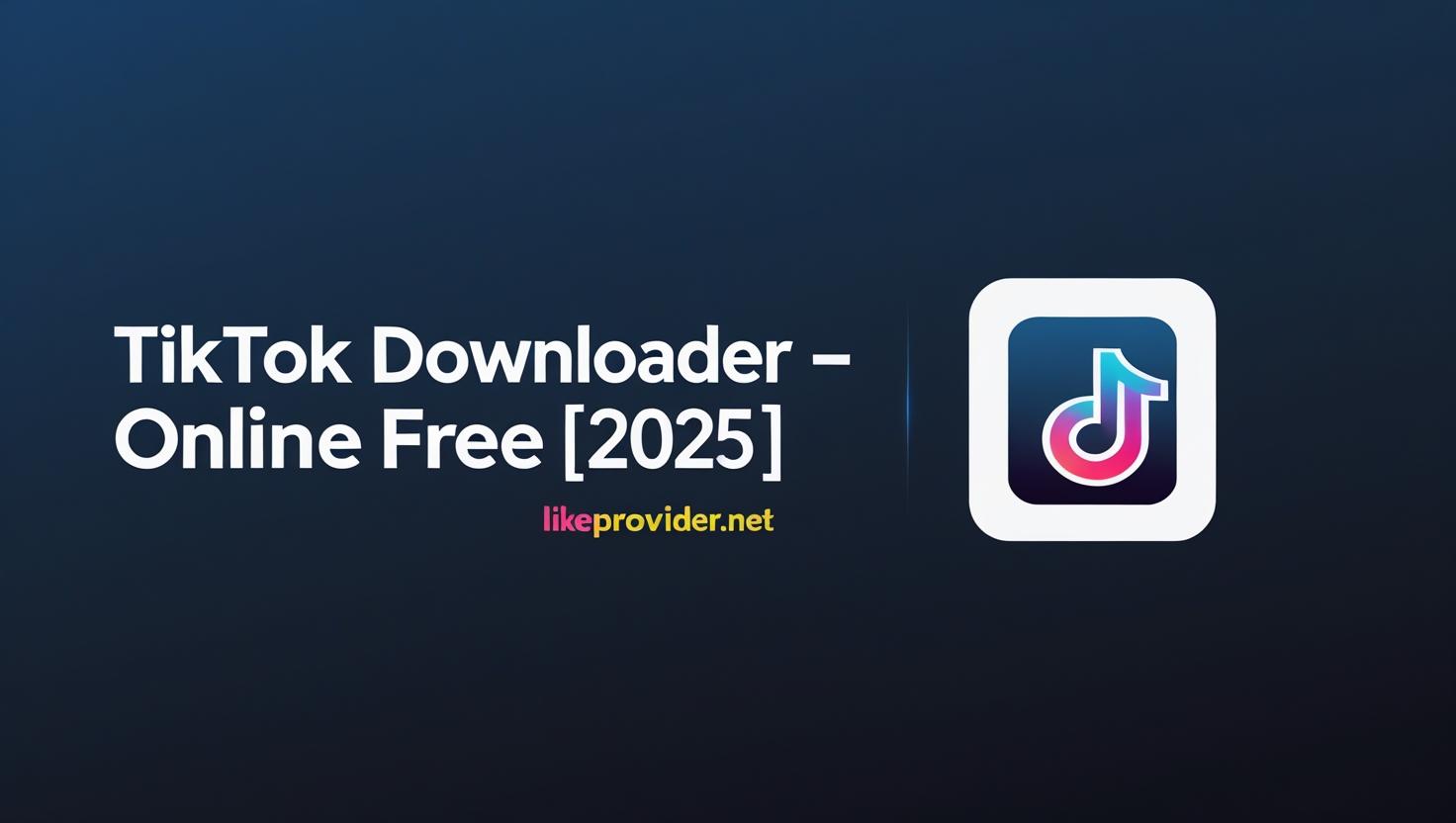 TikTok Downloader – Download TikTok videos free & no watermark (2025)