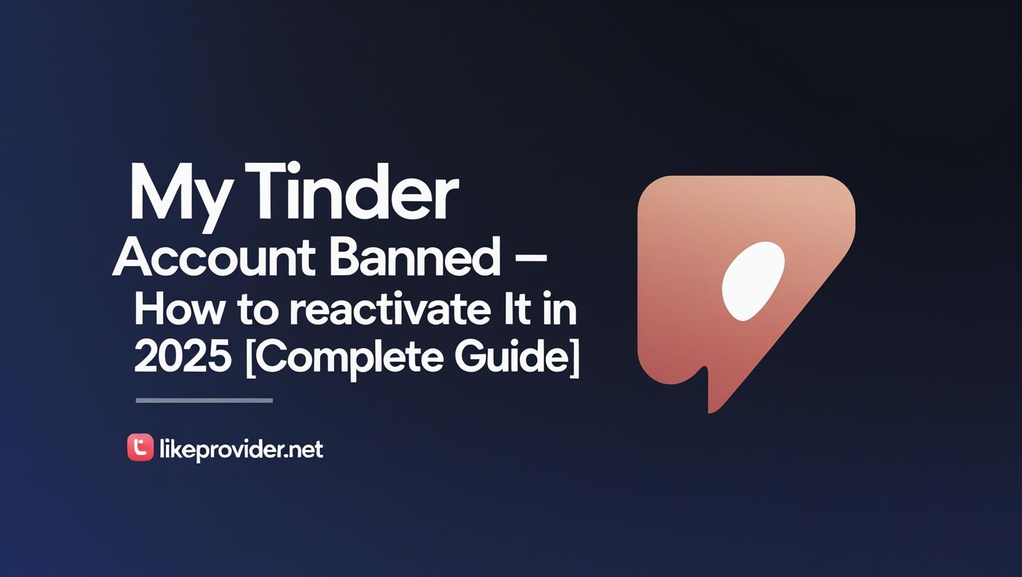 Tinder ban appeal form and support email screenshot with a user reactivating their account in 2025.