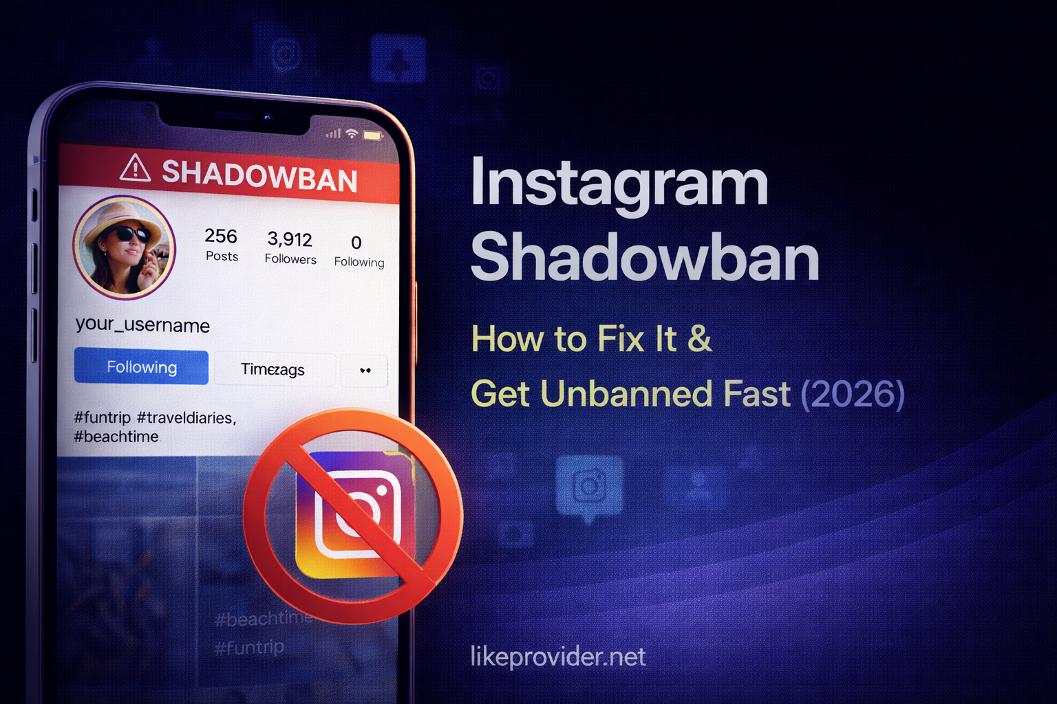 Instagram shadowban – how to fix it and get unbanned fast