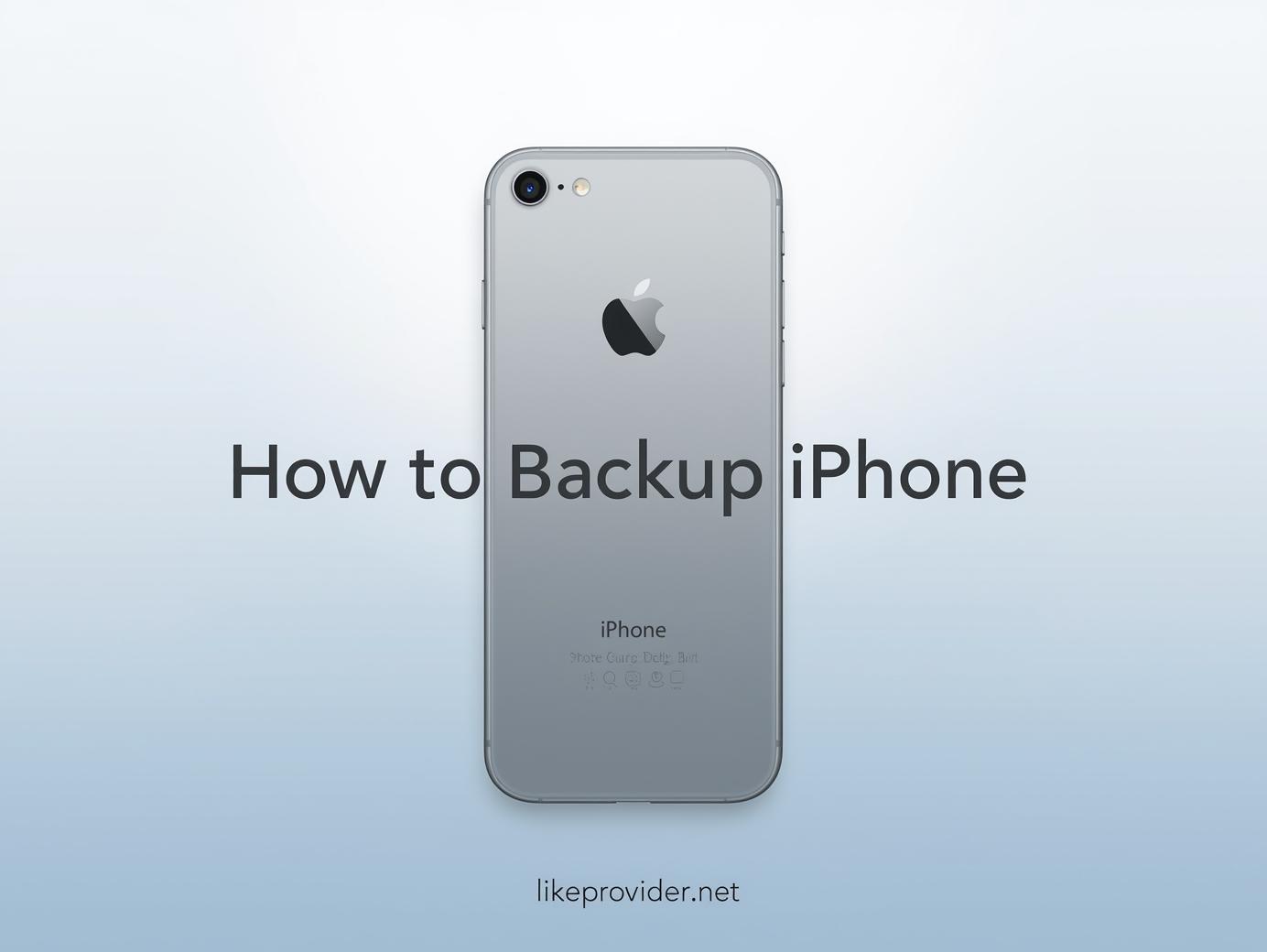 How to Back Up iPhone (Complete 2025 Guide)