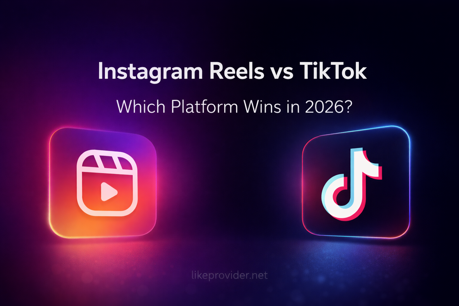 Instagram Reels vs TikTok comparison 2026