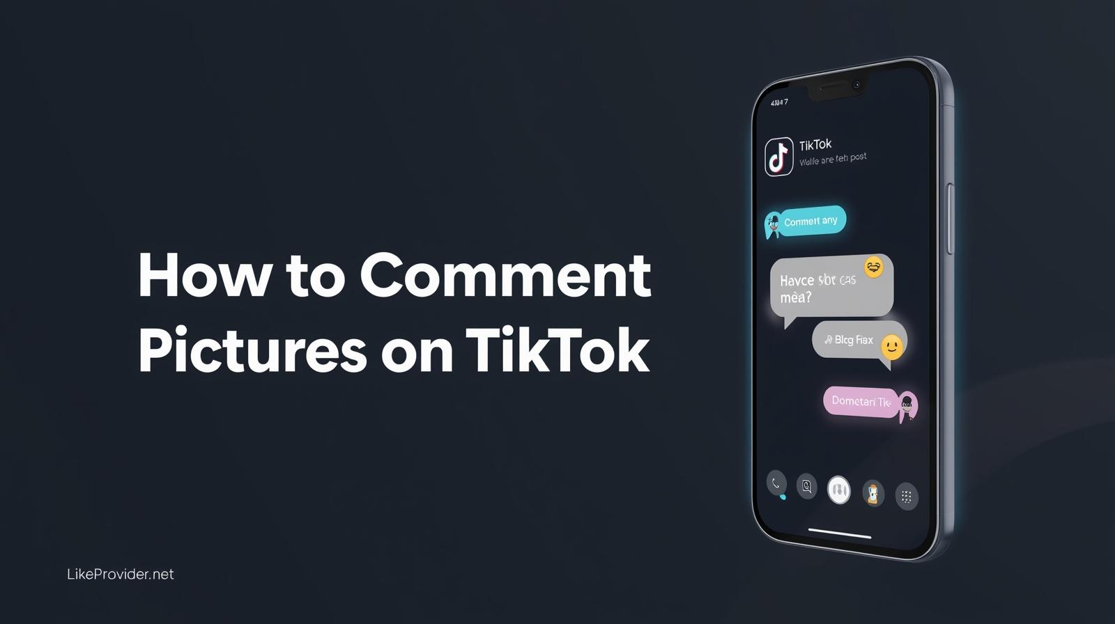 How to Comment Pictures on TikTok: Step-by-Step Guide